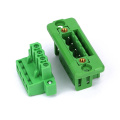 5.08mm pitch plug-in wall through terminal block connector